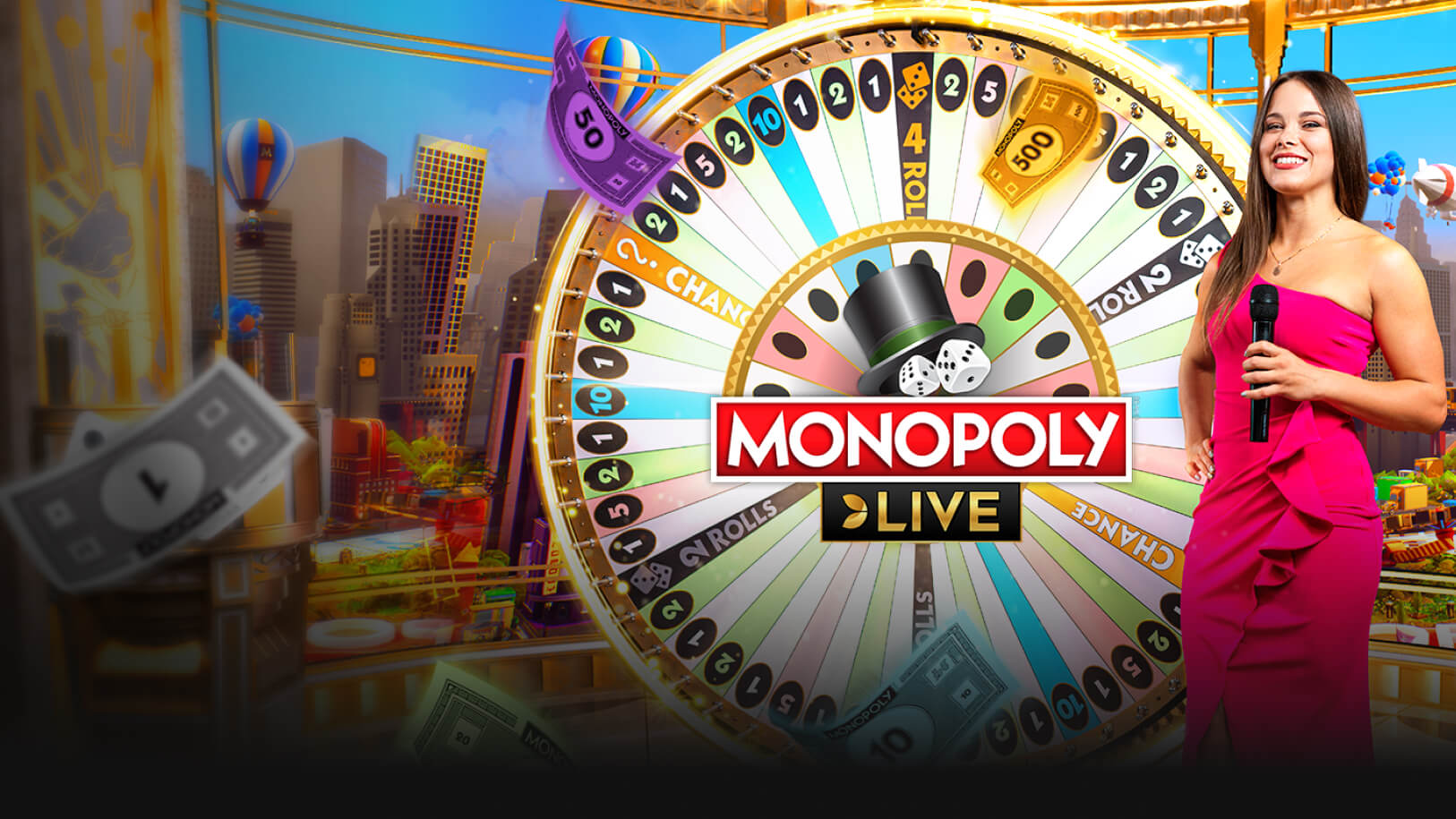 Monopoly Live su dispositivi mobili